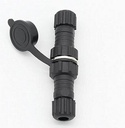 Conector impermeable 4 pines M/H GX16