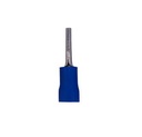 Terminal aislado tipo pin AWG 16-14 azul