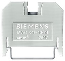 Bornera riel omega 6.5mm DIN-Siemens  18 - 10 AWG