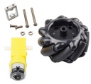 Kit motor y rueda omnidireccional