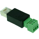 Conector terminal RJ45 a 485 3 pines (1+2+3)