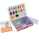 Kit de bloques de aprendizaje de electrónica para niños 74 pcs 3198 Experimentos