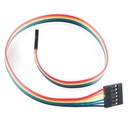 Cable Ribbon  H-H 6-pin 30cm