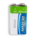 Batería recargable 9V 250mA BESTON