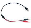 Cable USB macho a caiman. 50cm