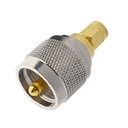 Conector RF UHF macho a SMA macho