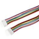 Cable JST-GH1.25 doble conector de 8 pines