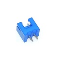 Conector Macho XH 2 Posiciones. Azul (recto)