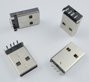 Conector USB Macho tipo A DIP