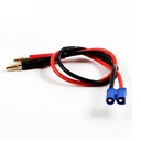 Cable siliconado AWG14 con conector EC3 para batería Lipo