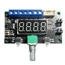 Generador de señal para controlador PWM de motor paso a paso. Con display