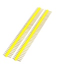 Header macho 1x40P Amarillo -2.54mm