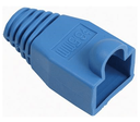 Protector en goma para conector RJ45 azul