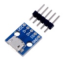 PCB con conector micro USB