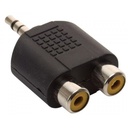 Conector 2 RCA a plug estéreo