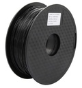 Filamento Negro PLA para impresora 3D, 1.75mm